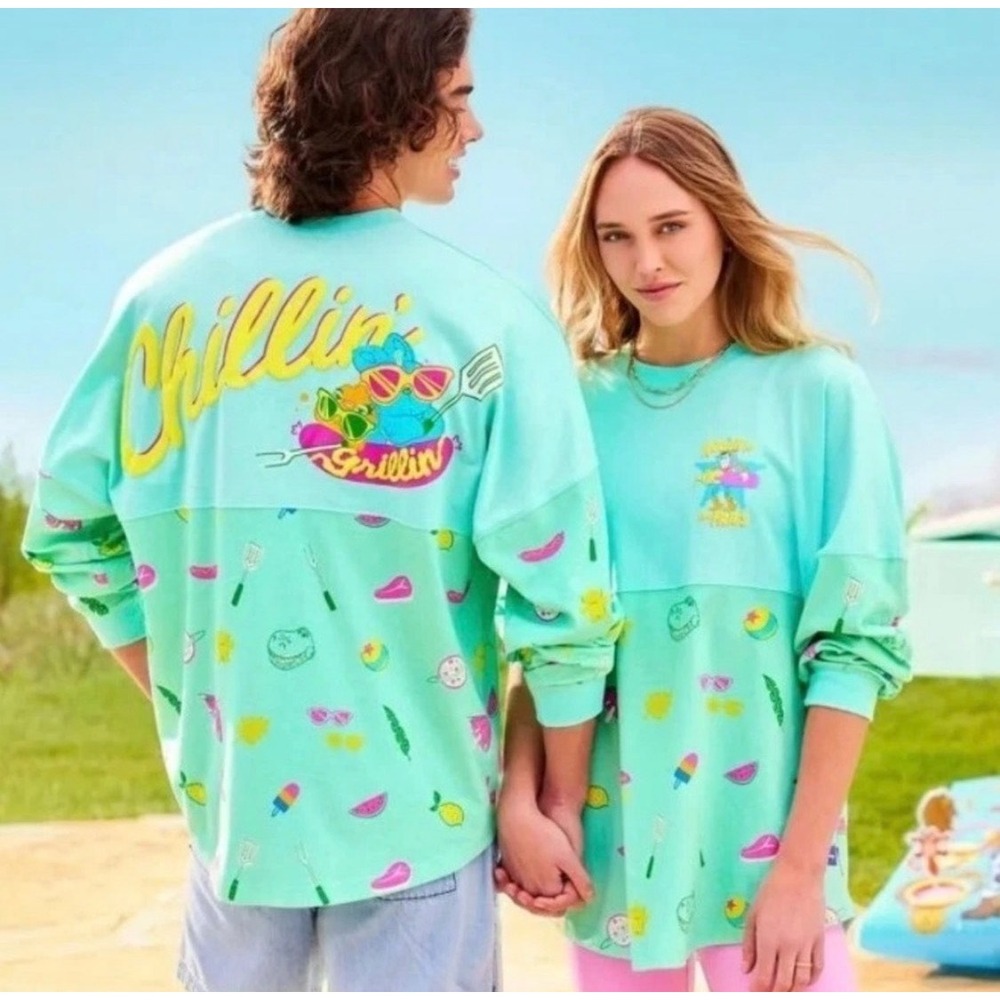 Disney Toy Story Spirit Jersey Small Chillin Grillin Woody Pixar Summer Splash